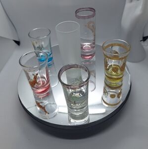 Shot glasses Lot of 6 Australia Tennessee South Carolina